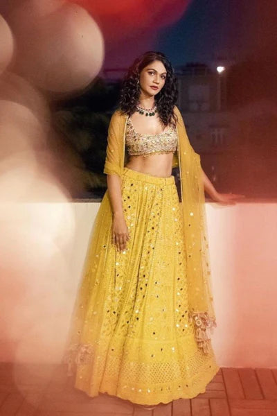 Which Color Lehenga Suits for Dark Skin