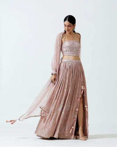Which Color Lehenga Suits for Dusky Skin