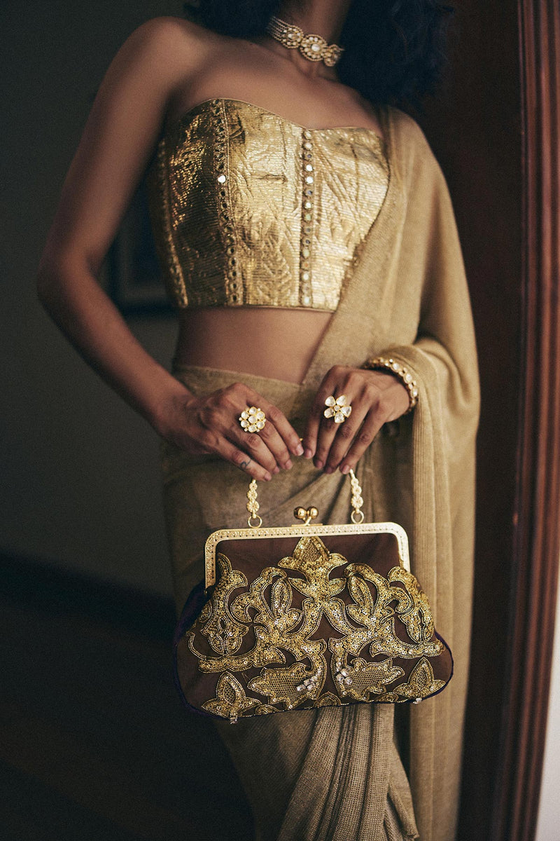 Zehra bag Amber gold